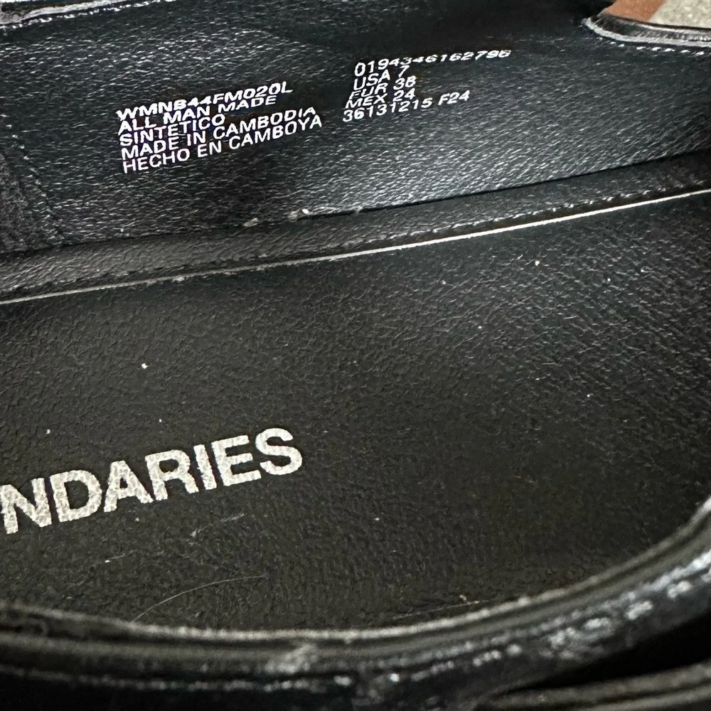 No Boundaries Black Mary Jane Shoes with Buckle Size 7 - Picture 4 of 5